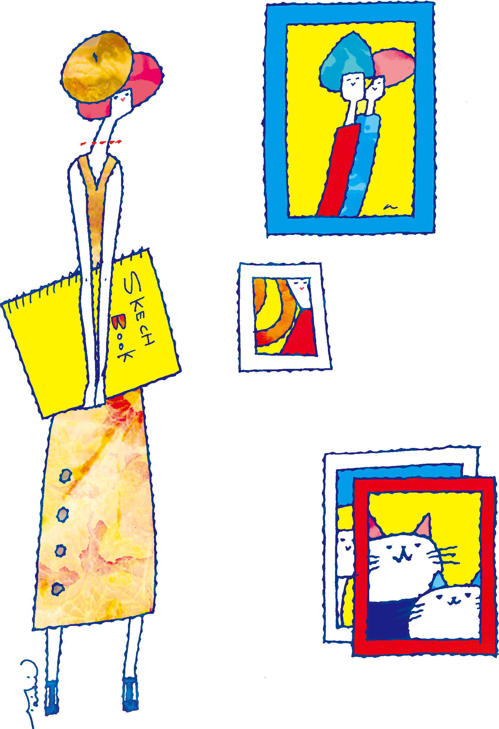 Galleryのイラスト